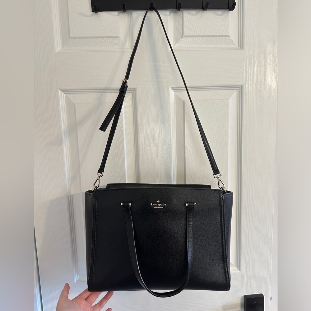 Kate Spade Black Large Totebag